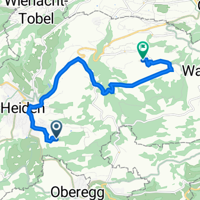 Heiden nach Lehn 594, Wolfhalden