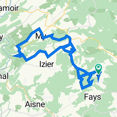 Rue du Burnontige 20B, Ferrières naar Rue du Burnontige 20B, Ferrières