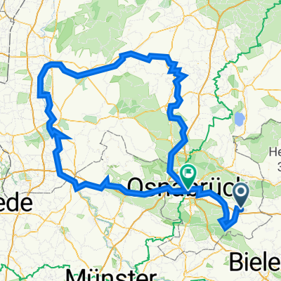 Am Bahnhof 6, Melle nach Johannisfreiheit 2-4, Osnabrück