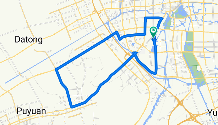 由拳路260号, 嘉兴市 до 城南街道由拳路256号, 嘉兴市