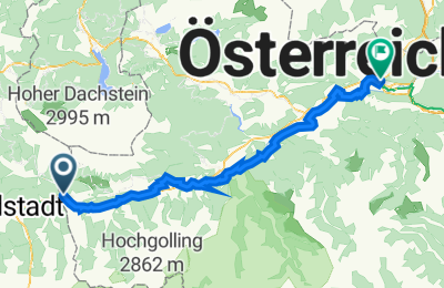 Route in der Bikemap App öffnen