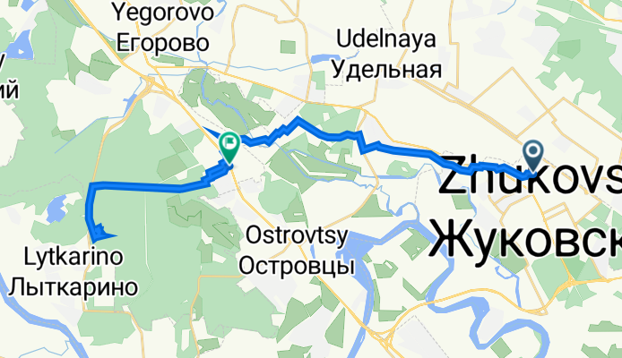 Recovered Route