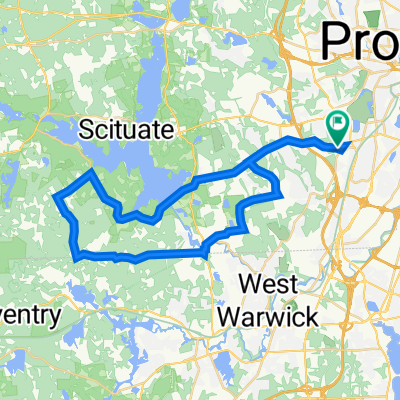 40 Scotland Rd, Cranston to 43 Scotland Rd, Cranston