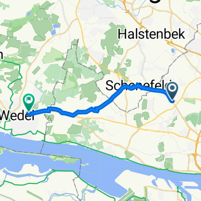 Luruper Hauptstraße 138, Hamburg nach Rissener Straße 67H, Wedel