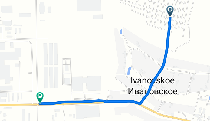 От Неизвестная дорога до Северное шоссе 6а, Серпухов