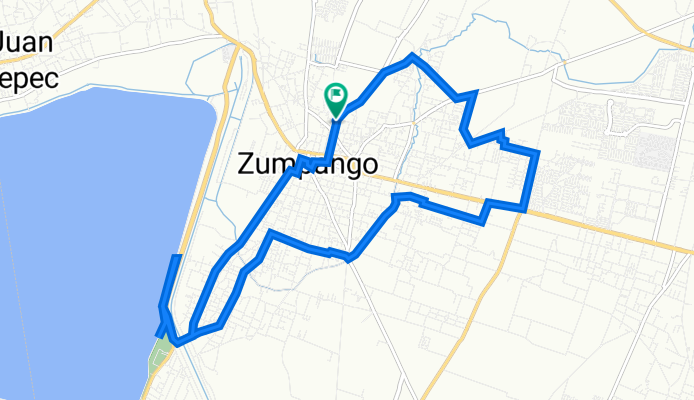 De Calle de Rayon 53, Zumpango de Ocampo a Calle de Rayon 53, Zumpango de Ocampo