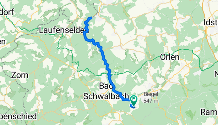 Fah zur Aar Seitzenhahn bis Abfahrt Reckenroth und zurück