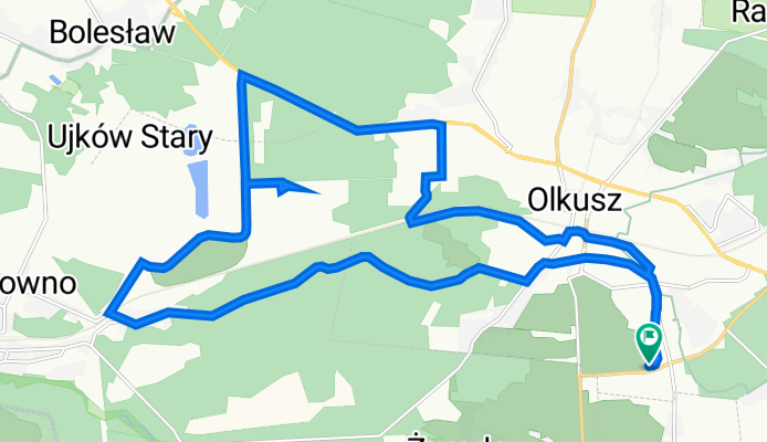 Trasa do Sosnowa 48, Olkusz