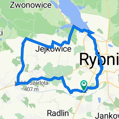 Hetmańska 19B, Rybnik do Hetmańska 17, Rybnik
