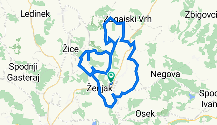 Vinogradniška pot 17 to Vinogradniška pot 17