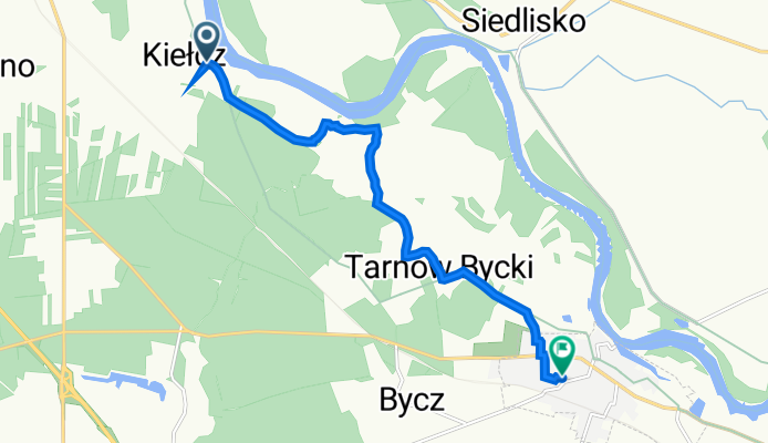 Zielona 12, Kiełcz do osiedle Piastowskie 1, Bytom Odrzański