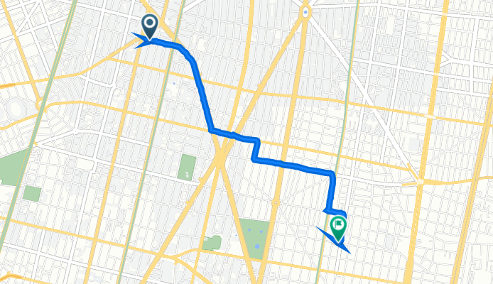 De Calle Concepción Beistegui 720, Del Valle Norte a Necaxa 130, Ciudad de México