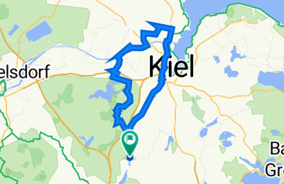 Route in der Bikemap App öffnen