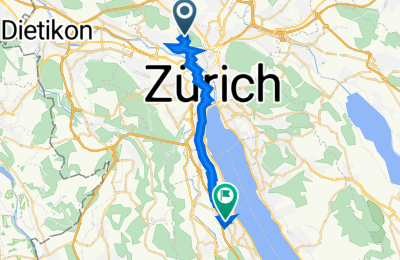 Route in der Bikemap App öffnen
