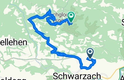 Route in der Bikemap App öffnen