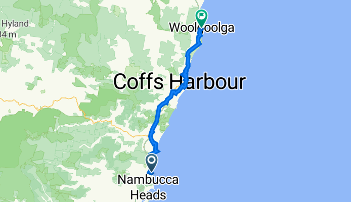 Valla Beach Road 66 to Ganderton Street 16, Woolgoolga