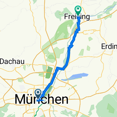 Arnulfstraße 3, München nach Freising