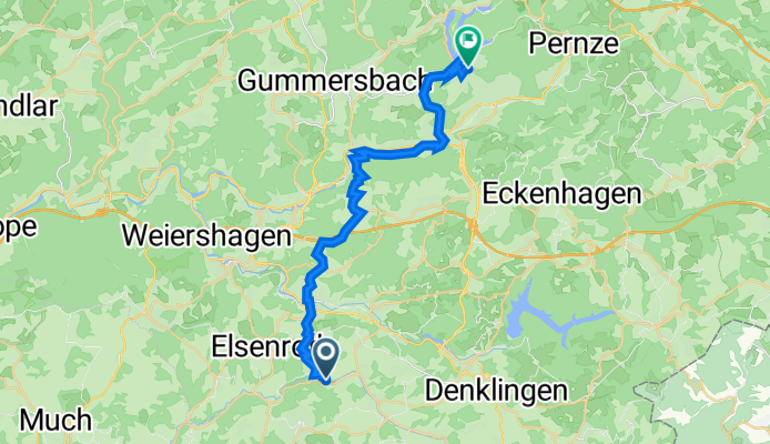 Unter der Hardt 3, Nümbrecht nach Breslauer Straße 19, Bergneustadt