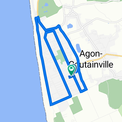 2–8 Impasse des Voiliers, Agon-Coutainville à 3 bis Impasse des Voiliers, Agon-Coutainville