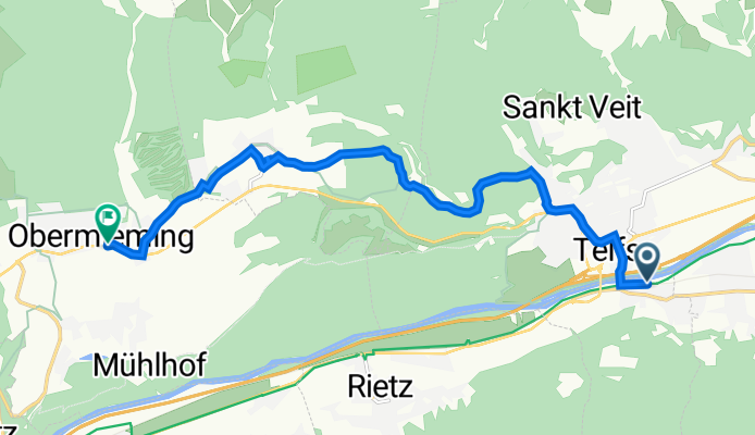 Bahnweg 75, Pfaffenhofen nach Obermieming 176, Mieming