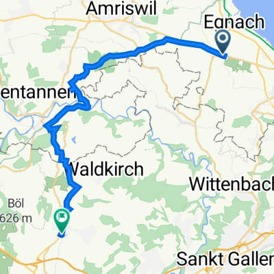 Arbonerstrasse 22, Neukirch (Egnach) nach Geretschwilerstrasse 3, Arnegg