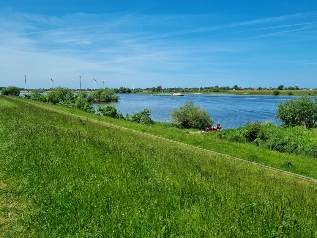 Vom Altenheim, Marschacht zum Elbcafé, Drennhausen