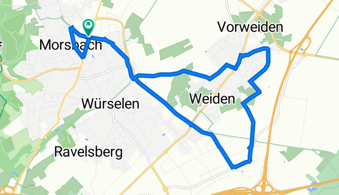 Krefelder Straße 39, Würselen nach Krefelder Straße 39, Würselen