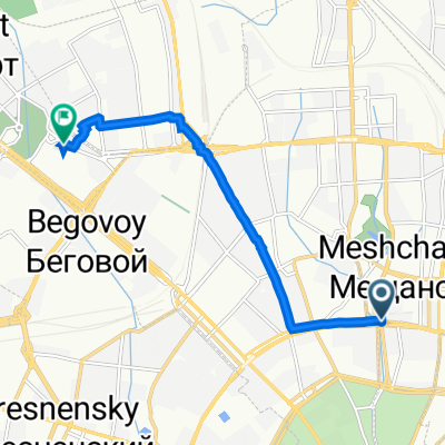 Садовая-Сухаревская улица, Москва до Петровско-Разумовская аллея, Москва