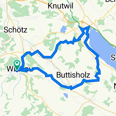 Willisau - Sempacher-See - Sursee - Willisau