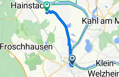 Route in der Bikemap App öffnen