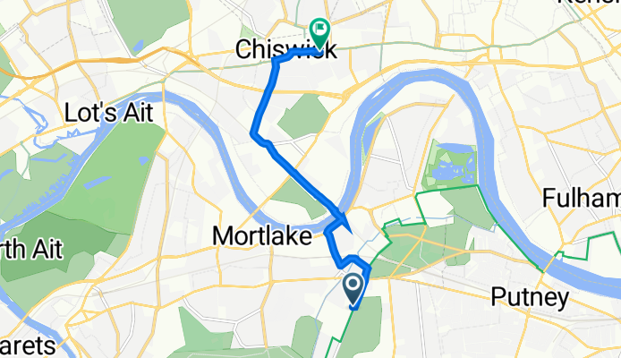 Slow ride in London