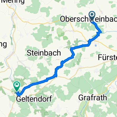 Kreisstraße FFB2 11, Oberschweinbach nach Schloßstraße 11, Geltendorf