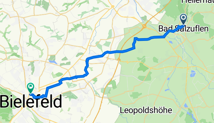 Recovered Route