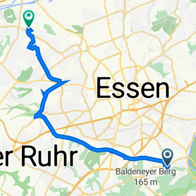 Riesweg 4–32, Essen nach Pausstraße 98, Essen
