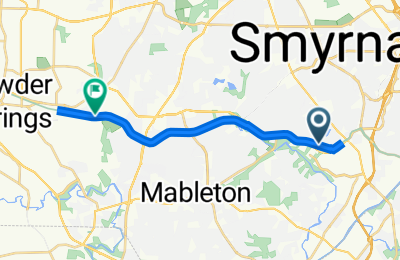 Route in der Bikemap App öffnen