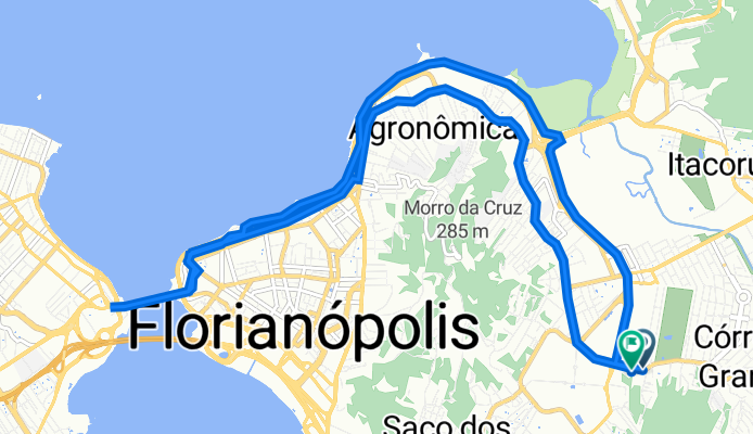 Rua João Pio Duarte Silva, 737, Florianópolis a Pantanal, Florianópolis