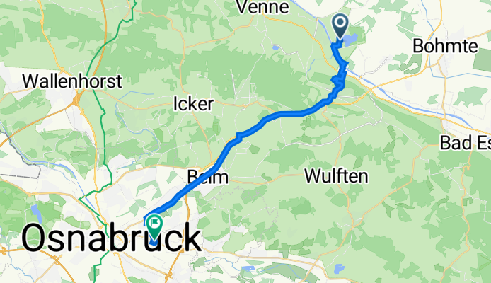 Zum Kronensee 9, Ostercappeln nach Schmiedestraße 1, Osnabrück