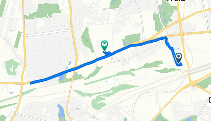 Juliana Konstantego Ordona 1, Warsaw to Ulrychów, Warsaw