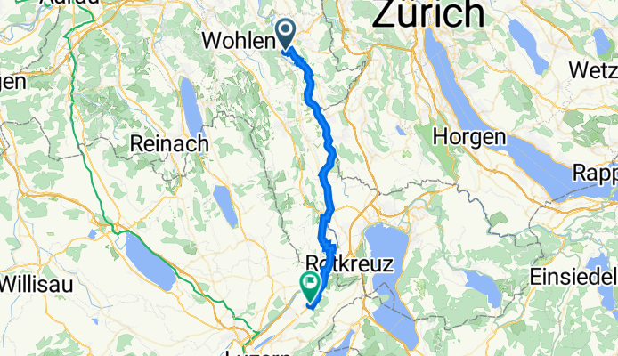 Ringstrasse 19A, Bremgarten AG nach Luzernerstrasse 80, Root