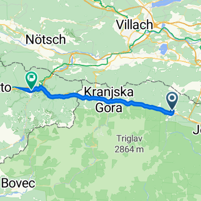 Dovje 48A, Mojstrana to Largo Piave, Tarvisio