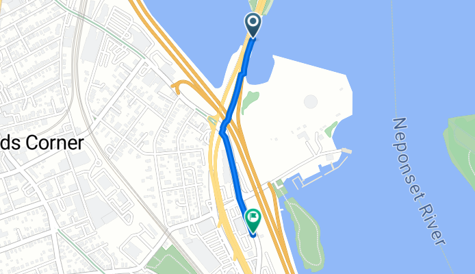 William T Morrissey Blvd, Boston to 730 William T Morrissey Blvd, Boston