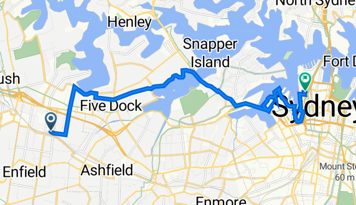 Waimea Street 23, Burwood to Hickson Road 40, Sydney
