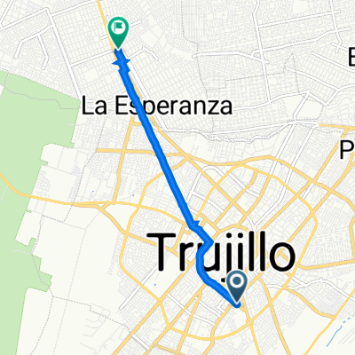 Avenida 28 de Julio, Trujillo a Calle Bernardo O´higgins,