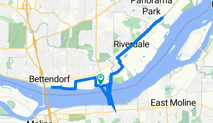 3727 Elm St, Bettendorf to 3727 Elm St, Bettendorf