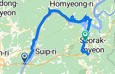 Route in der Bikemap App öffnen