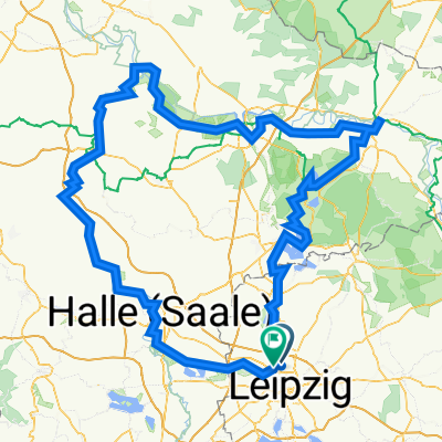 Dennewitzer Straße 2, Leipzig nach Jungmannstraße 6, Leipzig