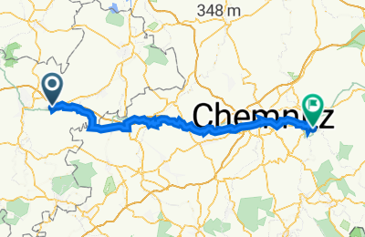 Route in der Bikemap App öffnen