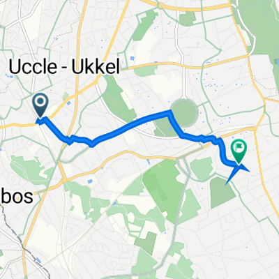 Rue Gatti de Gamond 254, Uccle/Ukkel à Rue du Ham 92, Uccle/Ukkel