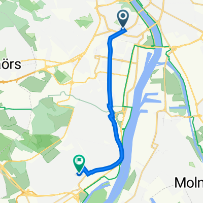 Villányi út 14., Budapest to Művelődés utca 36., Budapest