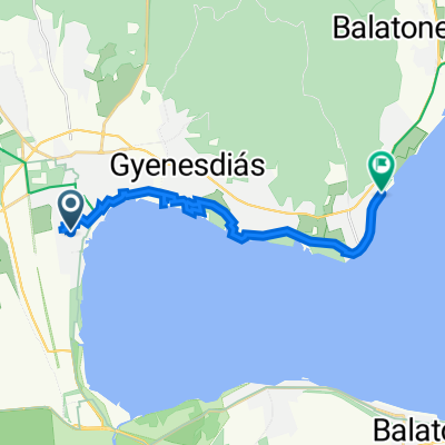 Festetics György út 3, Keszthely - Petőfi Sándor utca 139, Balatongyörök